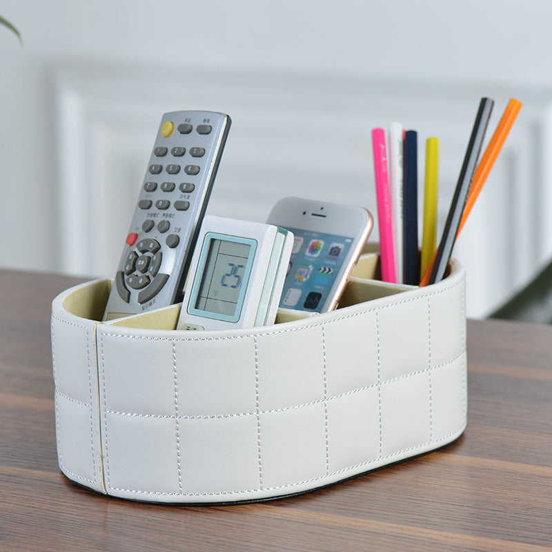 Four Grid Desktop Sundries Storage