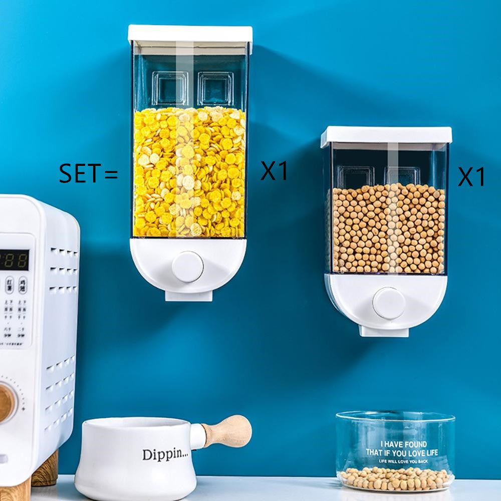 Kitchen Food Storage Easy Press Container