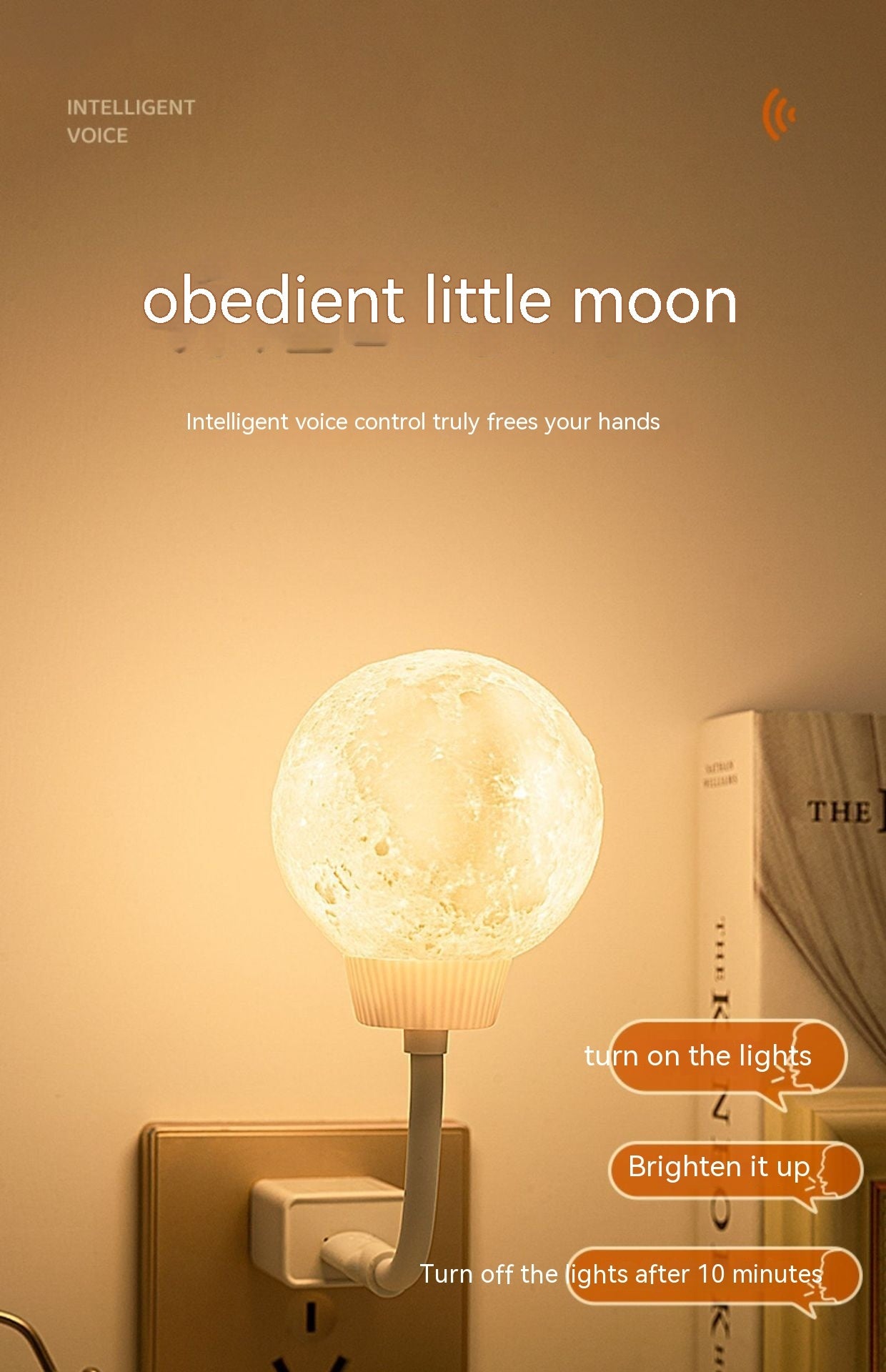 Bedroom Usb Moon Light