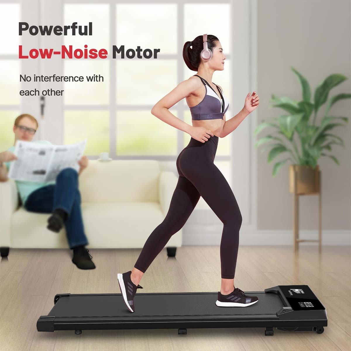 Portable Under Desk Walking Treadmill