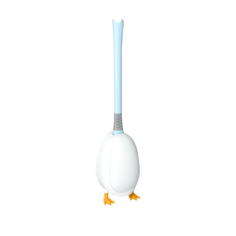 Diving Duck Long Handle Soft Hair Toilet Brush