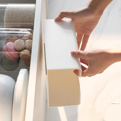 Kitchen tissue box seamless wall-mounted