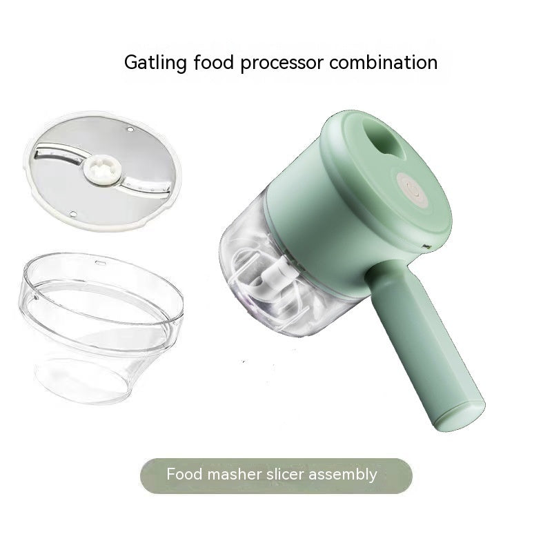 Electric Vegetable Cutting & Garlic Mashing Tool