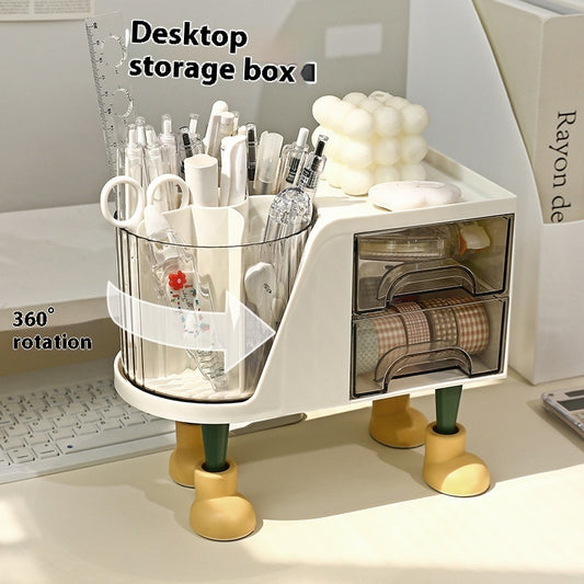 Desktop Storage Box Rotating Storage Rack