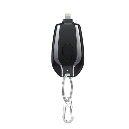 Pocket Power: 1500mAh Mini Keychain Charger with Type-C