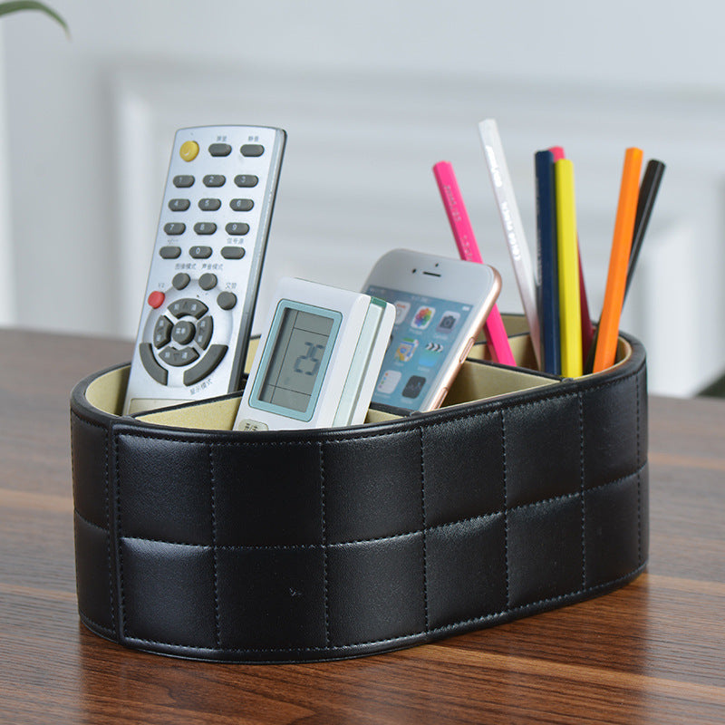 Four Grid Desktop Sundries Storage