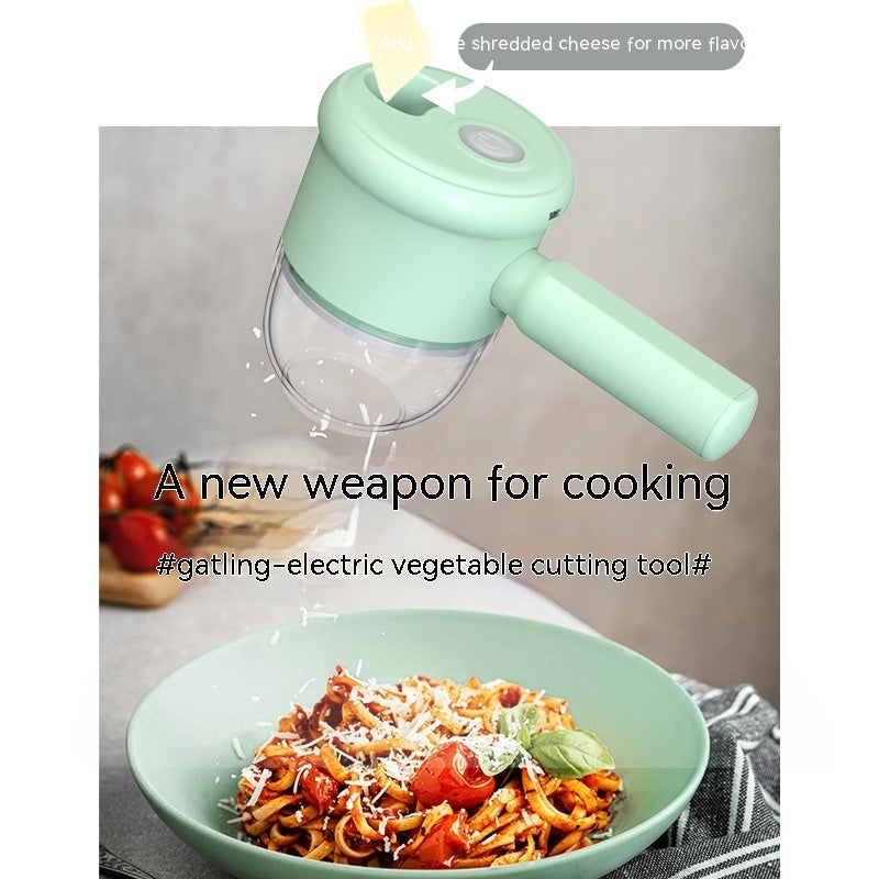 Electric Vegetable Cutting & Garlic Mashing Tool